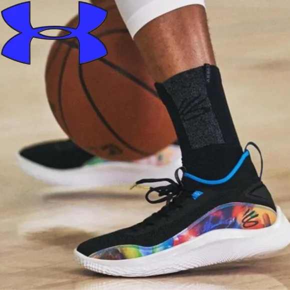 Under Armour 2020 Curry Flow 8 Feel Good Flow Basketball Shoes Size 16 - Under Armour Curry 8 Flow Feel Good Flow 2020 for  main image 4